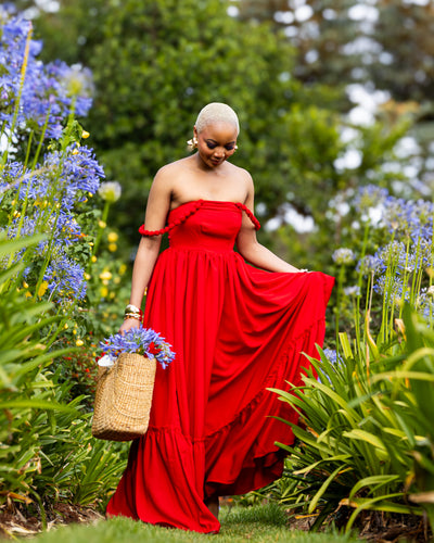 Wanderlust Maxi Dress - Red