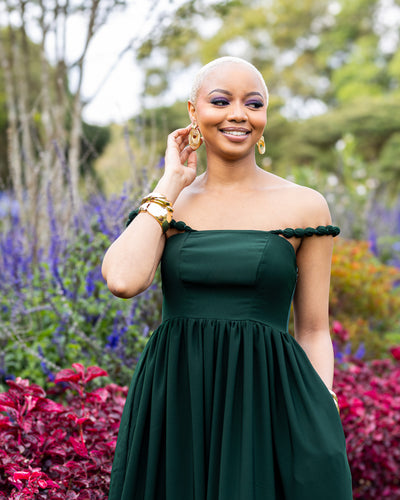 Wanderlust Maxi Dress - Emerald Green