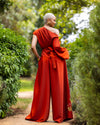 Amber Palazzo Set - Rust