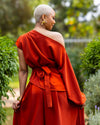 Amber Palazzo Set - Rust