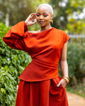 Amber Top - Rust