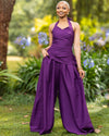 Mocha Palazzo Set - Purple