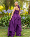 Mocha Palazzo Set - Purple
