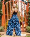 Comfort Palazzo Pants - Blue