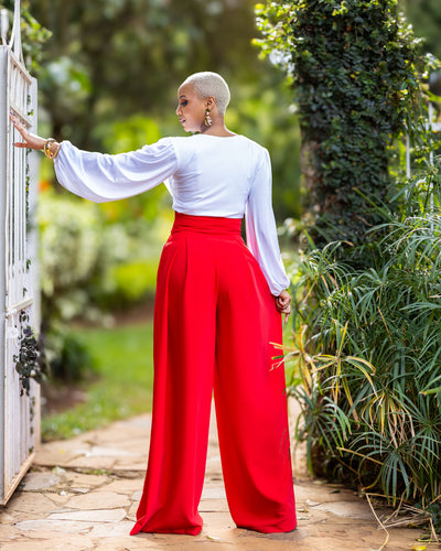 Firelight Top - White