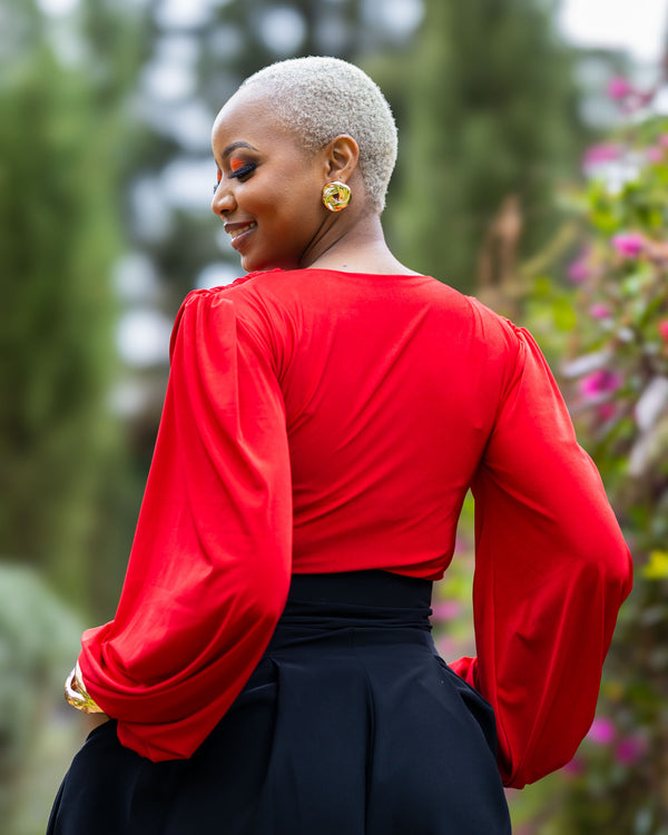 Firelight Top - Red