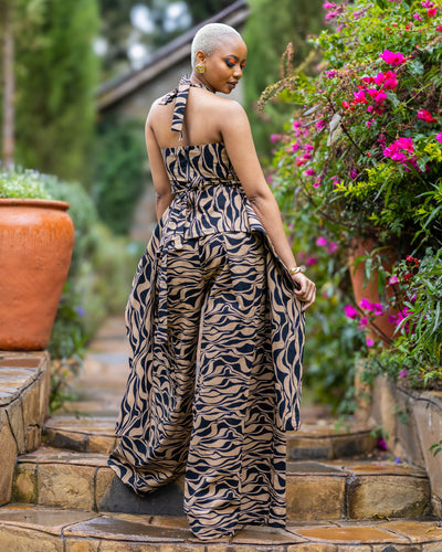 Mocha Palazzo Set