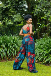 Ava African Print Jumpsuit