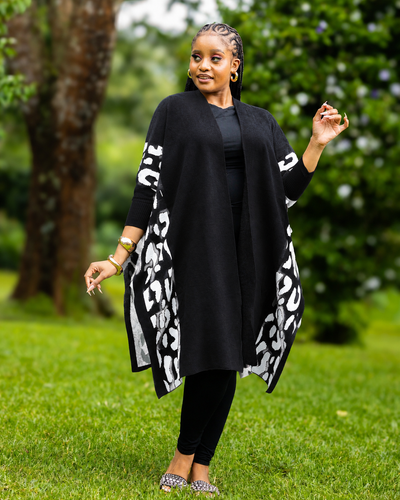 Safari Shawl - Black