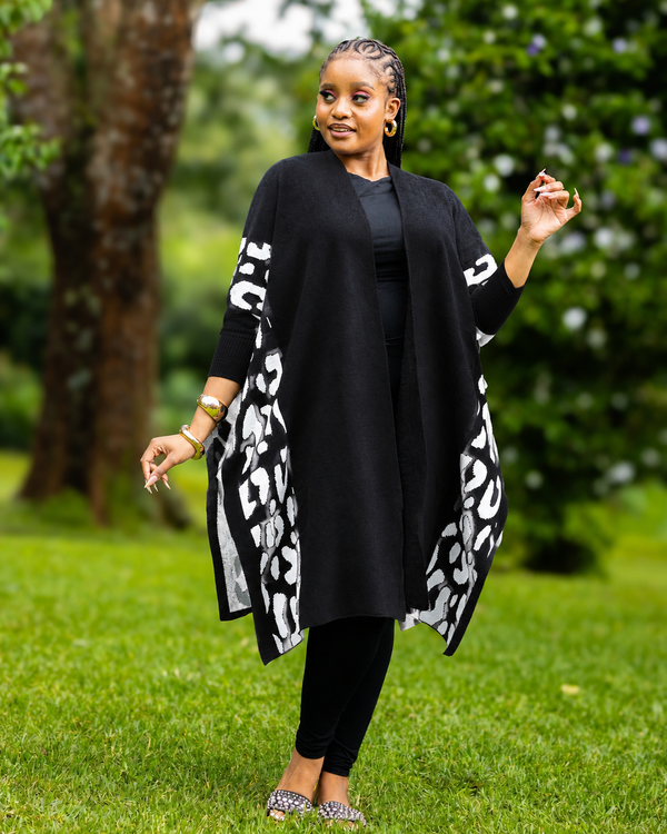 Safari Shawl - Black
