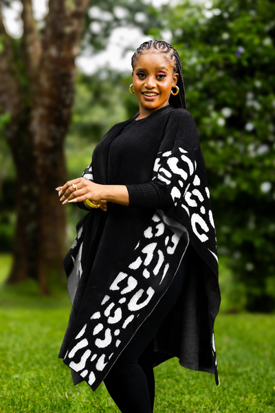 Safari Shawl - Black
