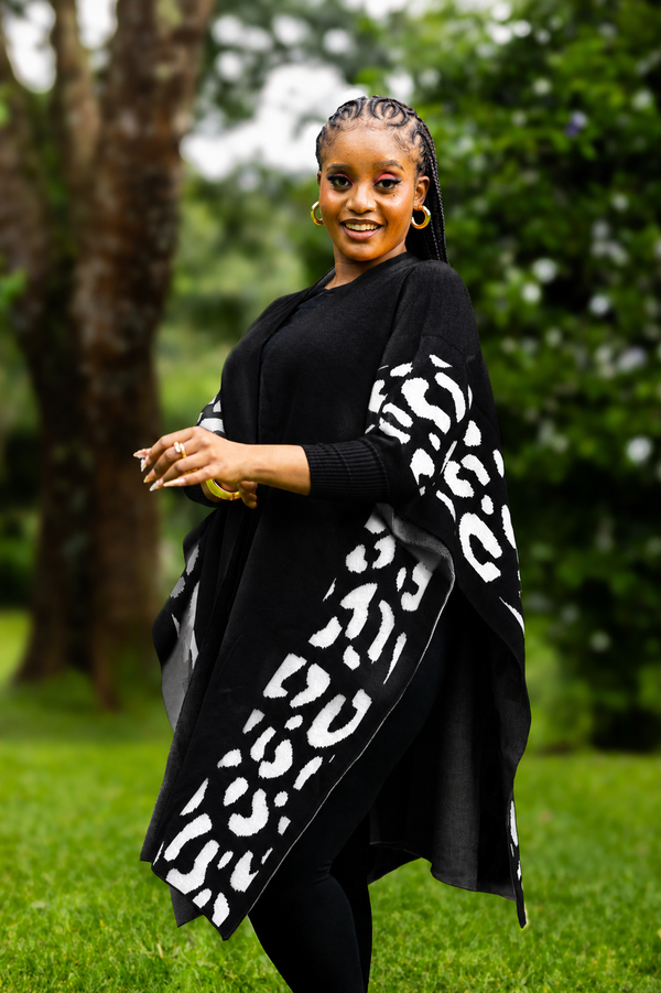 Safari Shawl - Black