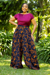 Serenity Palazzo Pants - Navy Blue
