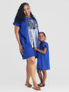 Kadin dress - Royal Blue (Mini Version)