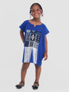 Kadin dress - Royal Blue (Mini Version)