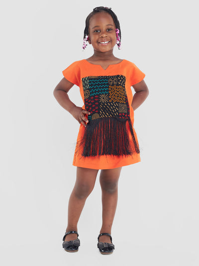 Kadin dress - Orange (Mini Version)