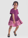 Mina shift dress - Purple (Mini version)