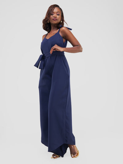 Wajir Jumpsuit - Navy Blue