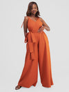 Butterfly Jumpsuit - Rust