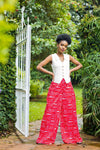 Naila African Print Palazzo Pants