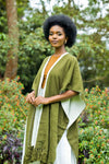 Baridi Shawl - Hunters Green