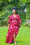 Alora African Print Skirt Set