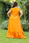 Nova Maxi Dress - Orange