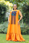 Nova Maxi Dress - Orange