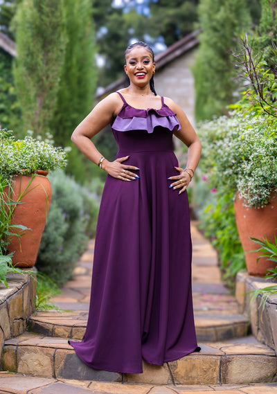 Orchid Maxi Dress - Purple