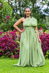 Meadow Maxi Dress -Sage Green