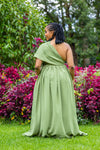 Meadow Maxi Dress -Sage Green