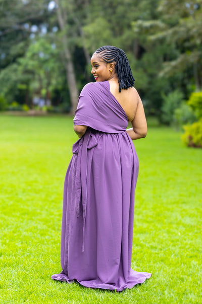 Meadow Maxi Dress -Dusty Purple