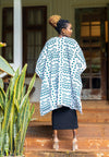 Ndege Reversible Cape - White