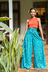Urban Palazzo Pants - Teal