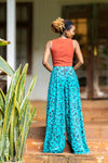 Urban Palazzo Pants - Teal