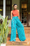 Urban Palazzo Pants - Teal