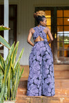 Noire African Print Infinity Jumpsuit