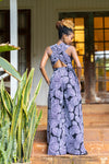 Noire African Print Infinity Jumpsuit