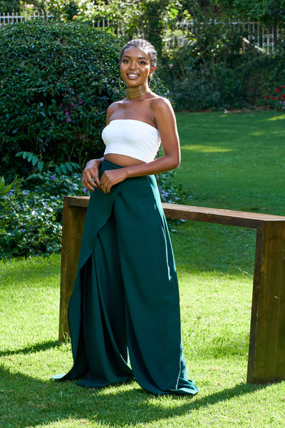 Kipusa Palazzo Pants - Green