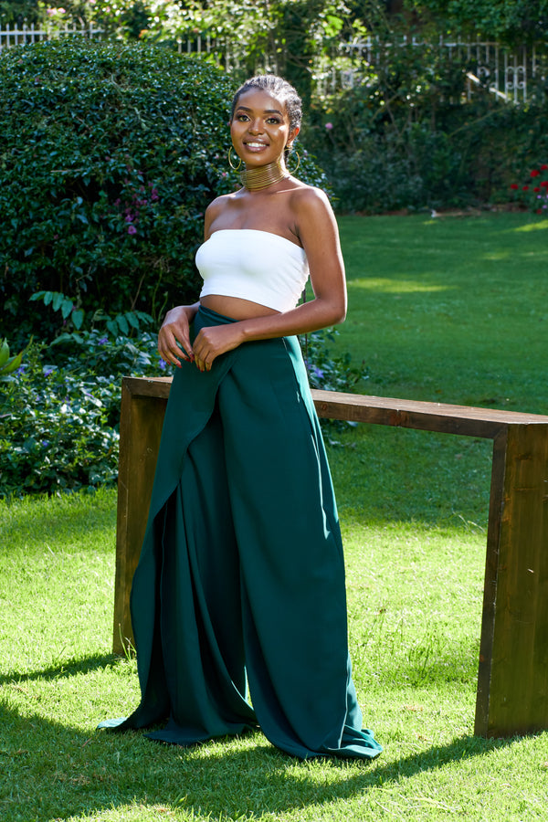 Kipusa Palazzo Pants - Green