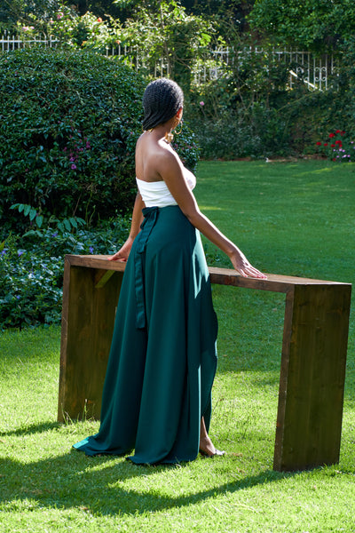 Kipusa Palazzo Pants - Green