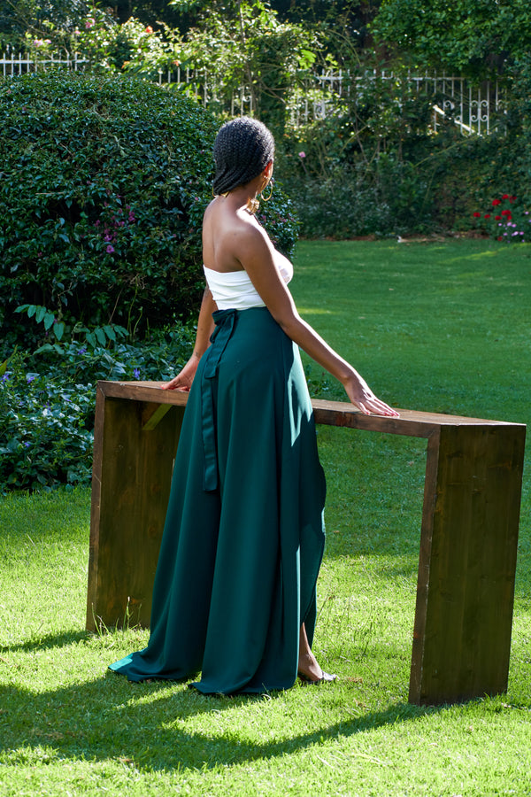 Kipusa Palazzo Pants - Green