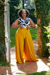 Kipusa Palazzo Pants - Mustard