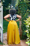Kipusa Palazzo Pants - Mustard
