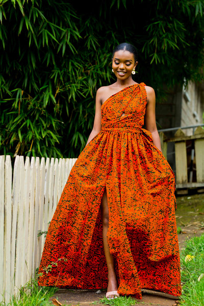 Maridadi African Infinity Dress