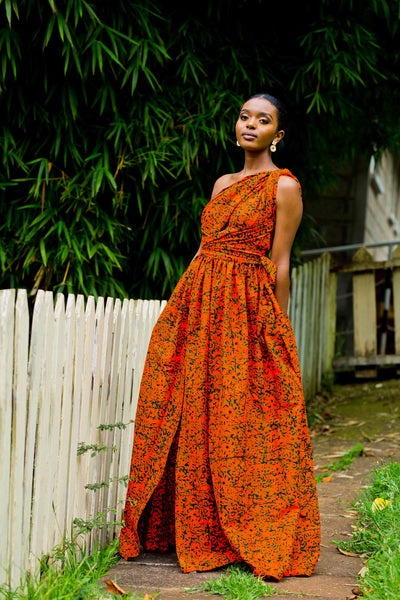Maridadi African Infinity Dress