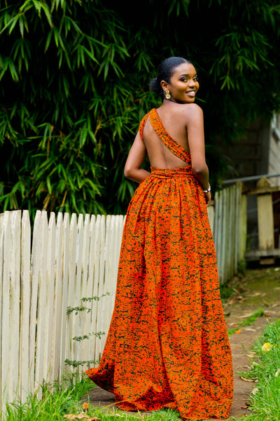 Maridadi African Infinity Dress