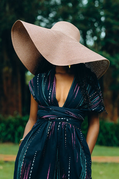 Pigeon African Print Infinity Jumpsuit