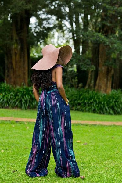 Pigeon African Print Infinity Jumpsuit