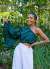 Mukadzi African Print Crop Top